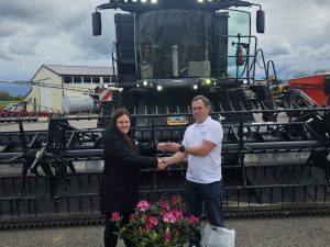 noticias maquinaria Letonia primera cosechadora Fendt IDEAL 9T