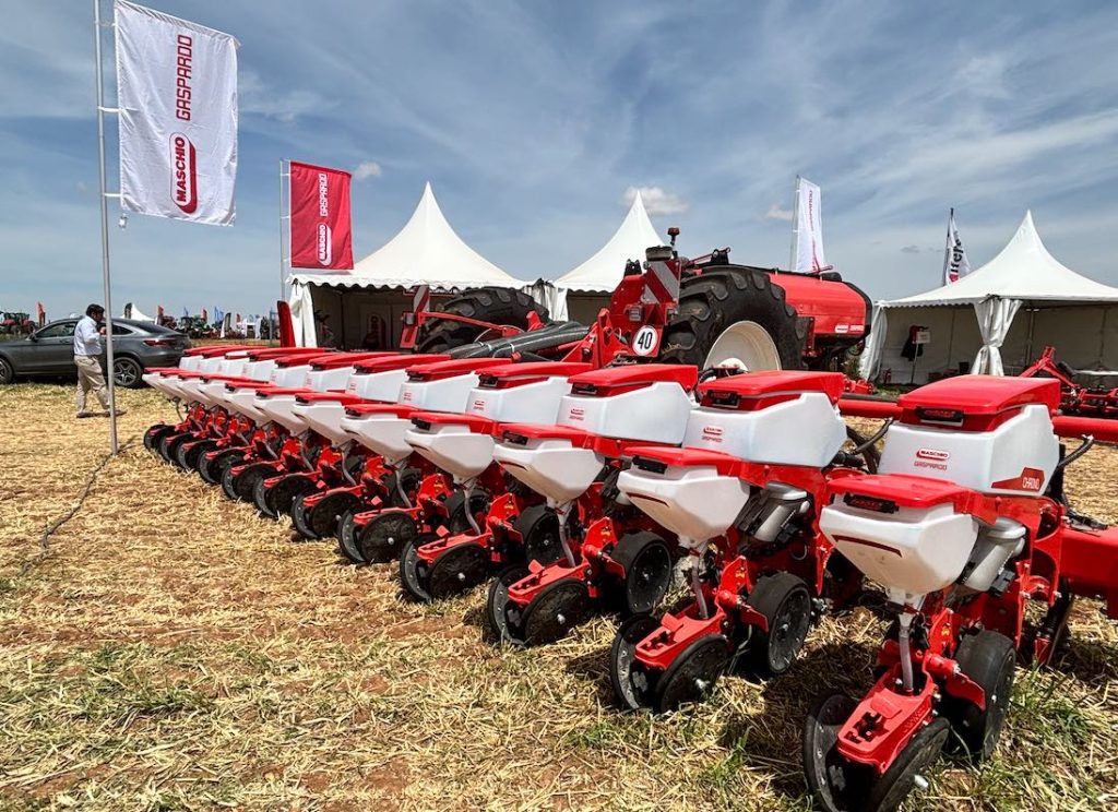 noticias maquinaria Maschio Gaspardo con la sembradora CHRONO 800 en Demoagro 2025