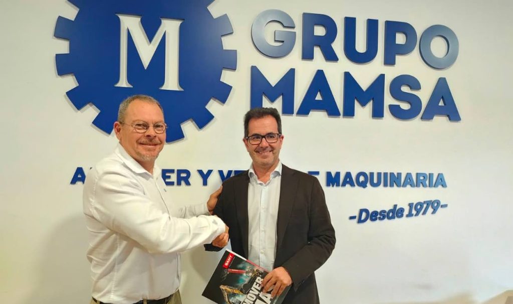 noticias maquinaria SANY nombra a Grupo Mamsa como nuevo distribuidor