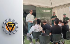 noticias maquinaria VSancho junto a Fendt en la formación en Demoagro