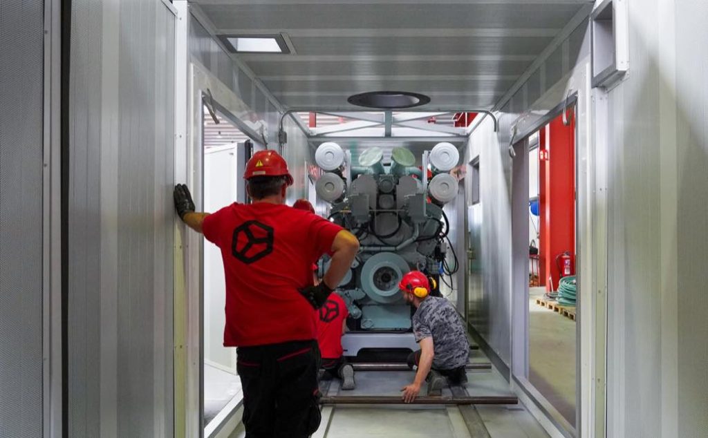 noticIas maquinaria Genesal Energy diseña Bélgica una solución emergencia a medida