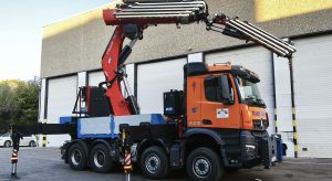 noticIas maquinaria Transgrúas entrega la imponente Fassi F1750RL TECHNO