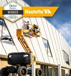 noticias maquinaria Doble victoria para Haulotte Australia en HIRE25