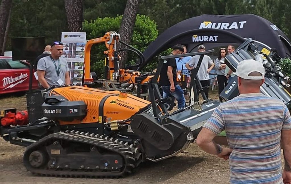 noticias maquinaria Energreen Ibérica presente en AsturForesta 2025