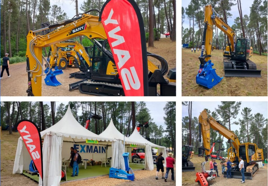 noticias maquinaria Exmain participa en Asturforesta 2025 con innovación y tecnología SANY