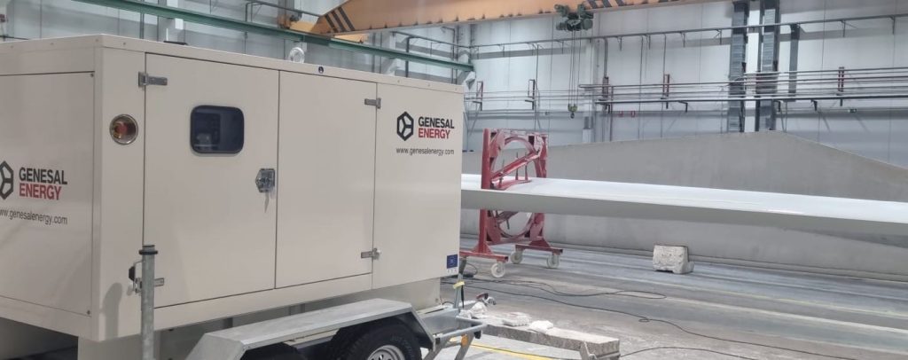 noticias maquinaria Genesal Energy lanza un grupo electrógeno móvil