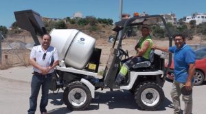 noticias maquinaria Grupo Mamsa entrega una hormigonera autocargable PIQUERSA H-625T4-DG a COPESOL SL