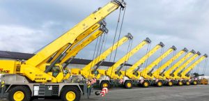 noticias maquinaria Importante entrega de grúas Grove en Bangladesh