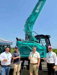 noticias maquinaria Kobelco en FOREXPO con un estreno europeo de alto calibre