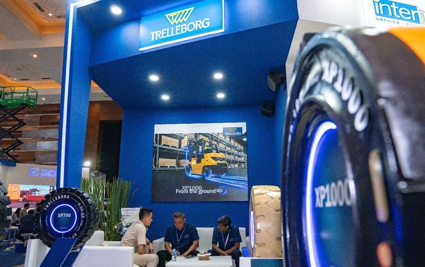 noticias maquinaria Yokohama TWS destaca en Forklift Indonesia 2025