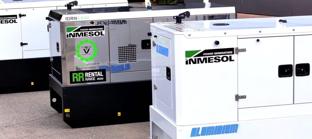INMESOL nueva carrocería de aluminio en grupos electrógenos