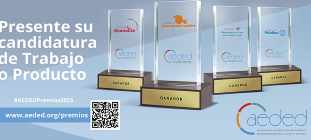 noticIas maquinaria AEDED lanza los Premios del Gremio 2025