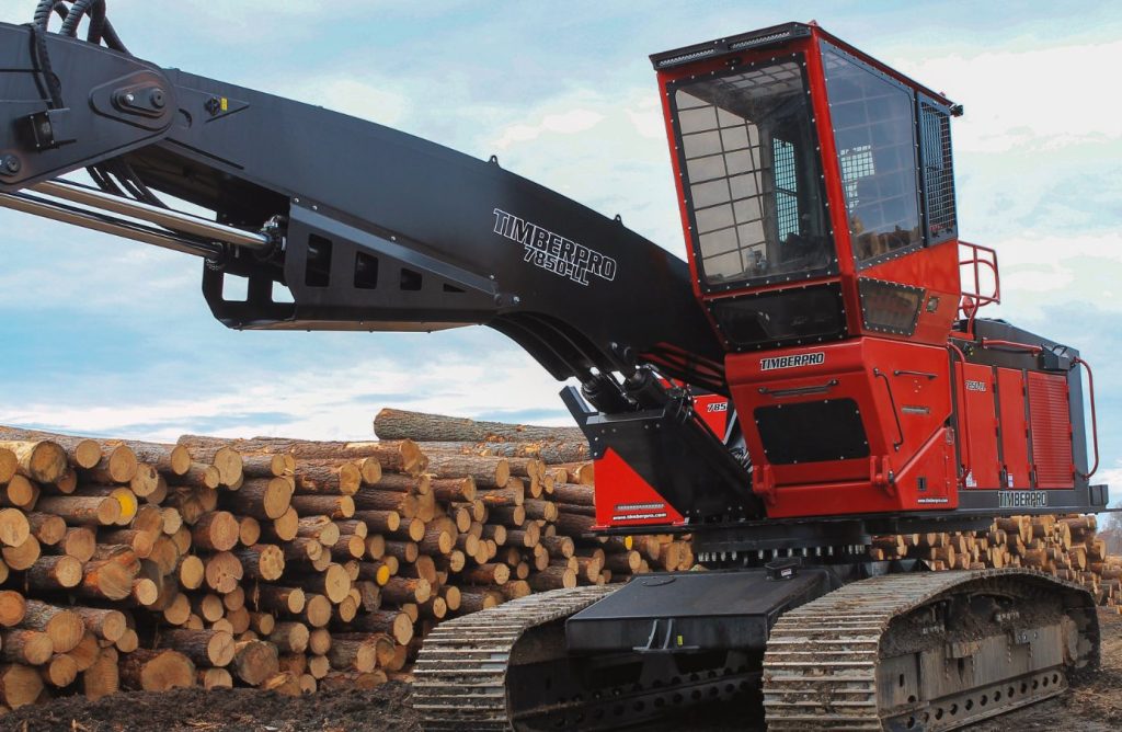 noticIas maquinaria Komatsu presenta la TimberPro TN785D
