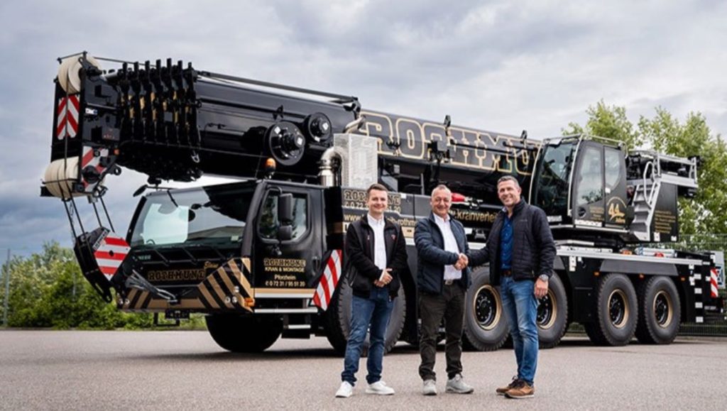noticIas maquinaria Rothmund amplía su flota con otro LTM 1230-5.1 de Liebherr