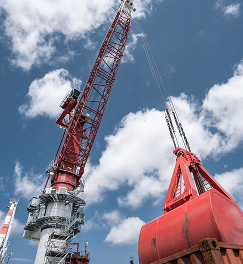 noticIas maquinaria grúas Liebherr CBG 500 E eléctricas