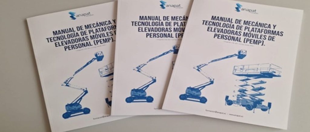 noticias maquinaria ANAPAT presenta el Manual “Mecánica y Tecnología de PEMP”