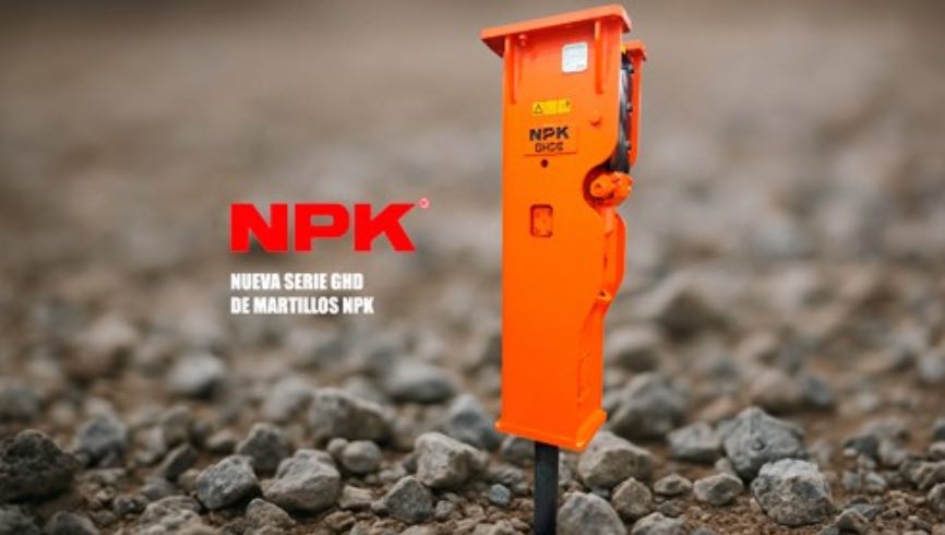 noticias maquinaria Alex Import presenta nueva serie de martillos hidráulicos NPK GHD