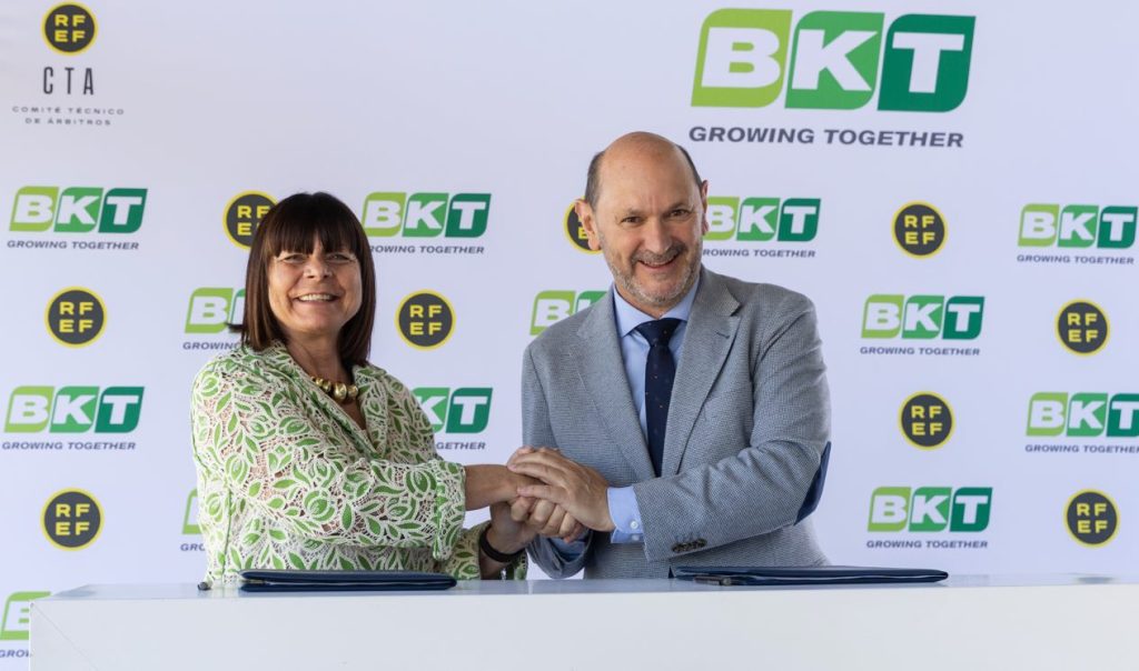 noticias maquinaria BKT se une a la RFEF