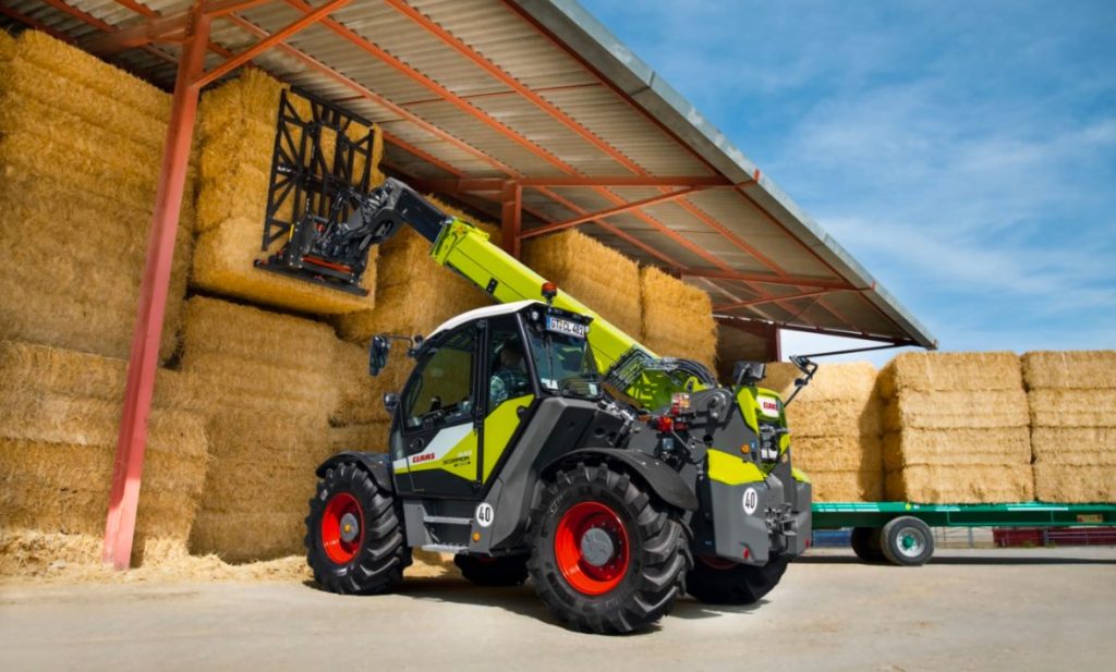 noticias maquinaria CLAAS lanza la nueva cargadora telescópica SCORPION 848