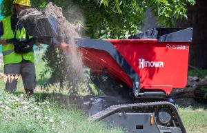 noticias maquinaria Hinowa lanza el nuevo minidúmper eléctrico RHS900E