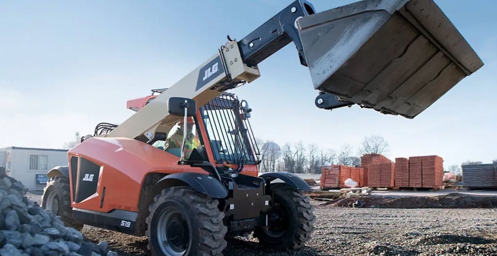 noticias maquinaria JLG presenta su manipulador compacto 519 rediseñado