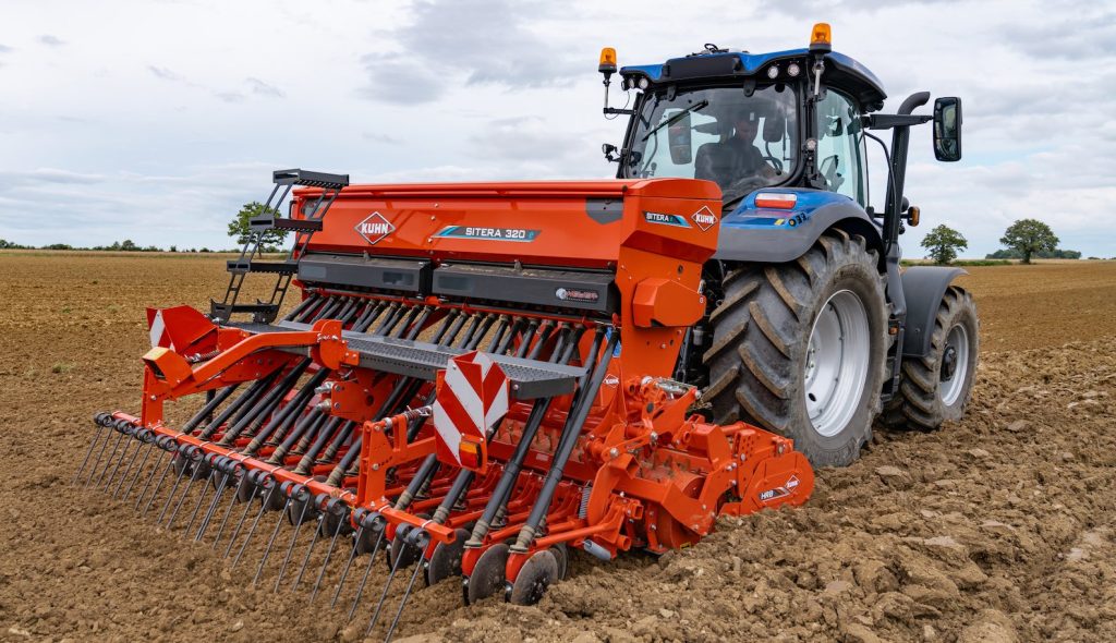 noticias maquinaria KUHN lanza la nueva sembradora combinada SITERA 320D con discos dobles