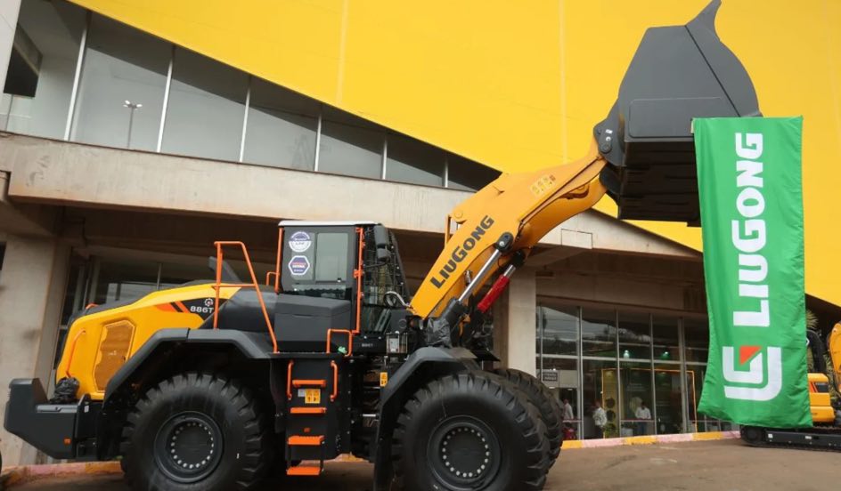 noticias maquinaria LiuGong en BRASMIN 2025