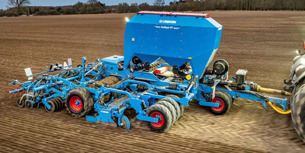 noticias maquinaria Nueva sembradora combinada de alto rendimiento LEMKEN Solitair PT