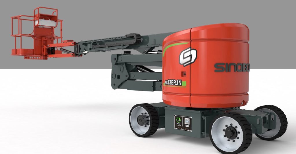 noticias maquinaria Sinoboom presenta dos nuevas plataformas articuladas estrechas