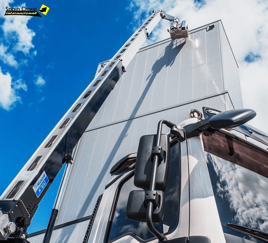 noticias maquinaria Spain Crane International presenta la grúa KLAAS K700