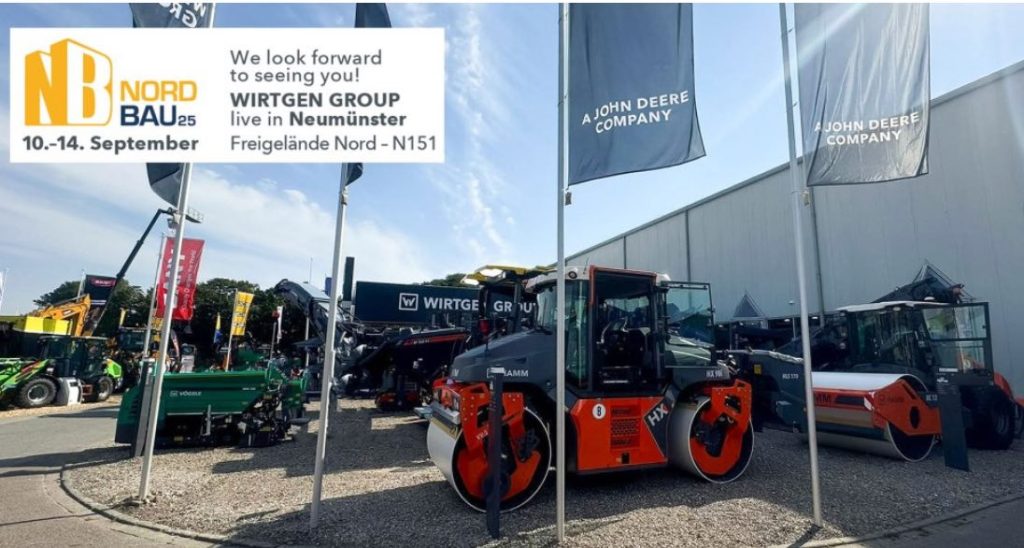 noticias maquinaria Wirtgen Group presenta innovaciones en NordBau 2025