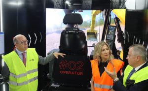 noticias maquinaria Finanzauto recibe a Mar Vaquero en Arganda del Rey