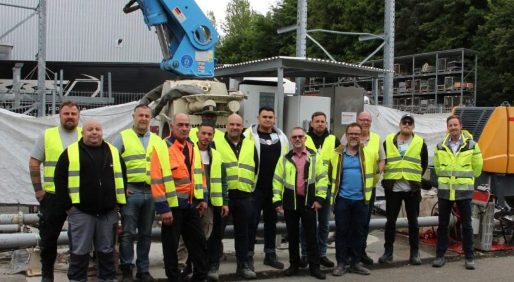 noticias maquinaria Formación en bombas estacionarias Putzmeister