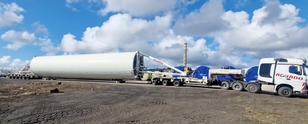 noticias maquinaria Grúas Aguado incorpora RA 3-100 de Goldhofer