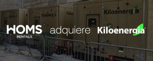 noticias maquinaria Homs Rentals adquiere Kiloenergia