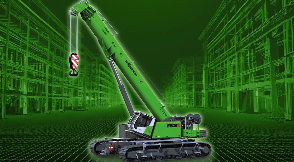 noticias maquinaria La nueva grúa telescópica SENNEBOGEN 6203 E