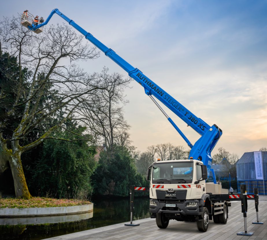 noticias maquinaria Ruthmann presenta la nueva plataforma STEIGER® T 380 XS