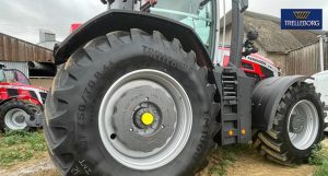 noticias maquinaria Trelleborg Tires muestra el poder de la presión en BASF Demo Day