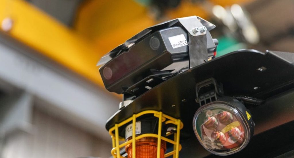 noticias maquinaria Yale presenta nueva cámara de reconocimiento de peatones