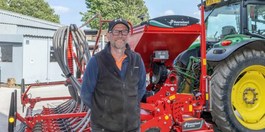 noticias maquinaria sembradora e-drill de Kverneland