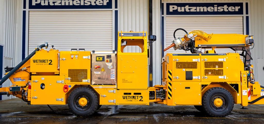 Nuevo Putzmeister Wetkret 2 Narrow Vein_ noticias maquinaria