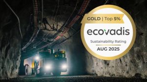 noticIas maquinaria Epiroc recibe Medalla de Oro de EcoVadis