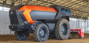 noticIas maquinaria Kubota presenta un modelo conceptual de tractor autónomo de pila de combustible