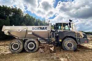 noticIas maquinaria Rokbak RA30 hará su debut en Lyon