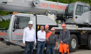 noticias maquinaria Auto Bissinger refuerza su fidelidad a Tadano