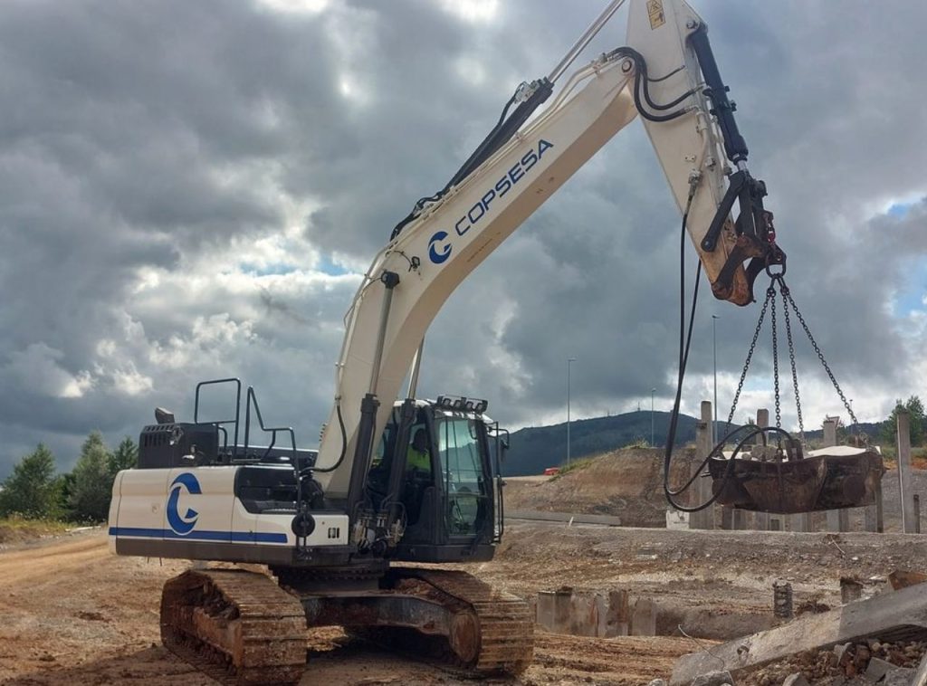 noticias maquinaria COPSESA refuerza su parque con una nueva Develon DX255LC-7