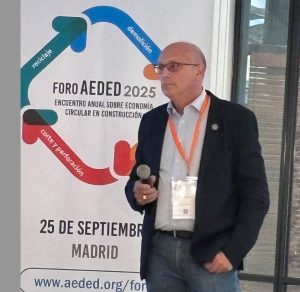 noticias maquinaria Foro AEDED 2025_ Jaime Gómez analiza anclaje y apeo en cortes de hormigón