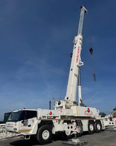 noticias maquinaria Heavy Equipment Ibérica entrega una grúa Sany SAC2500E a Grúas Norte