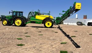 noticias maquinaria John Deere presenta por primera vez en España la tecnología See&Spray