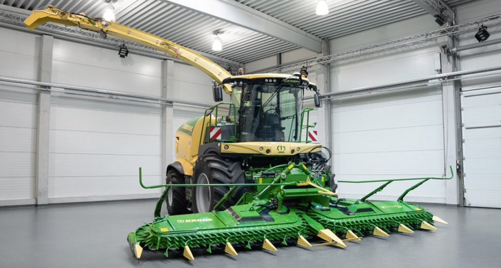 noticias maquinaria KRONE amplía su gama con la nueva picadora de forraje BiG X 860